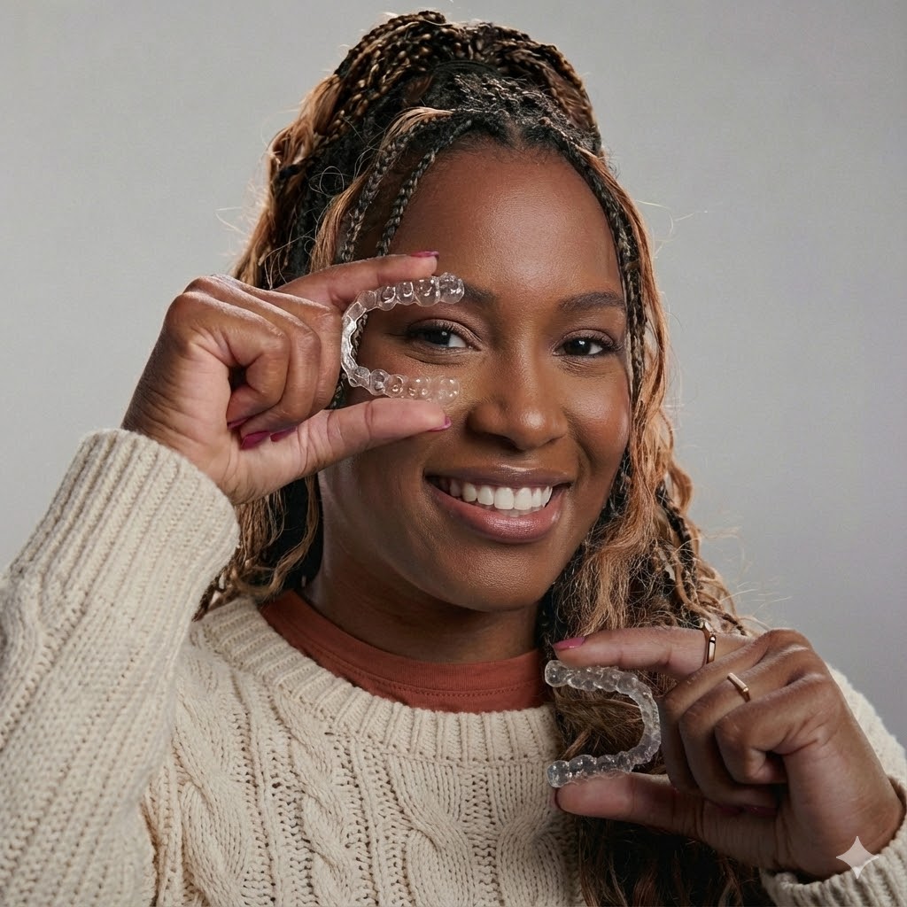 Alinhador invisível Invisalign em Embu das Artes - Dra. Caroline Valim especialista em ortodontia